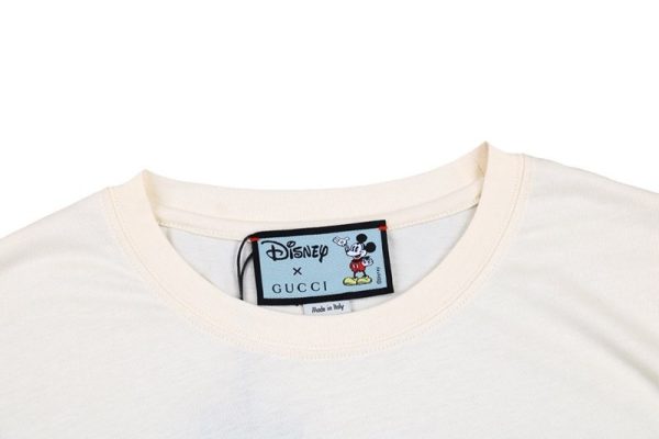 欲しい♡超限定♪グッチ コットン Tシャツ 偽物 半袖 ロゴ gux71179 - 画像 (3)