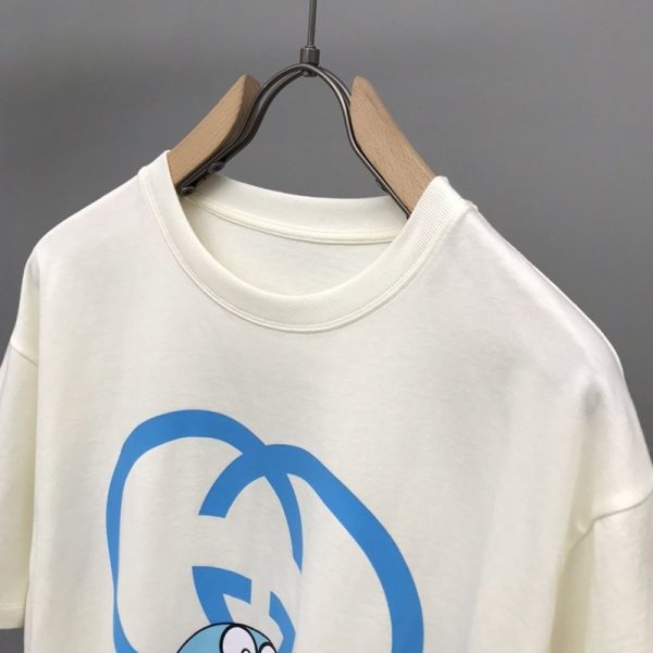 大人気！グッチxドラえもん 偽物★コラボ★オーバーサイズ Tシャツ gur56176 - 画像 (4)