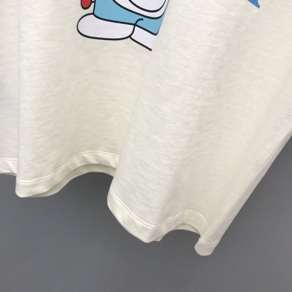 大人気！グッチxドラえもん 偽物★コラボ★オーバーサイズ Tシャツ gur56176 - 画像 (6)