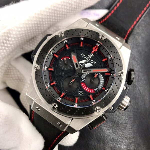 累積売上総額第１位！ウブロ スーパーコピー キングパワー F1 703ZM1123NRFM010 - 画像 (3)