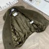 ★日本!!人気！マックスマーラ テディベア アイコン ジャケット 偽物 グリーン mak71891 - 画像 (7)