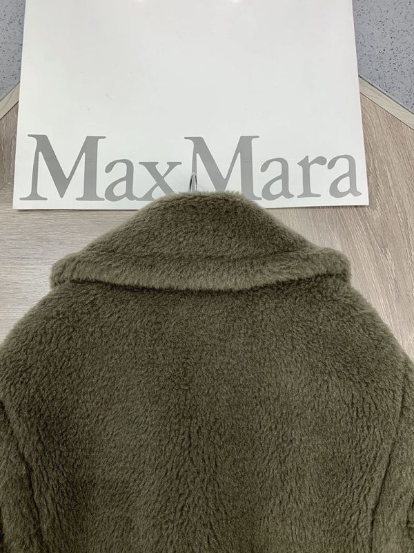 ★日本!!人気！マックスマーラ テディベア アイコン ジャケット 偽物 グリーン mak71891 - 画像 (9)