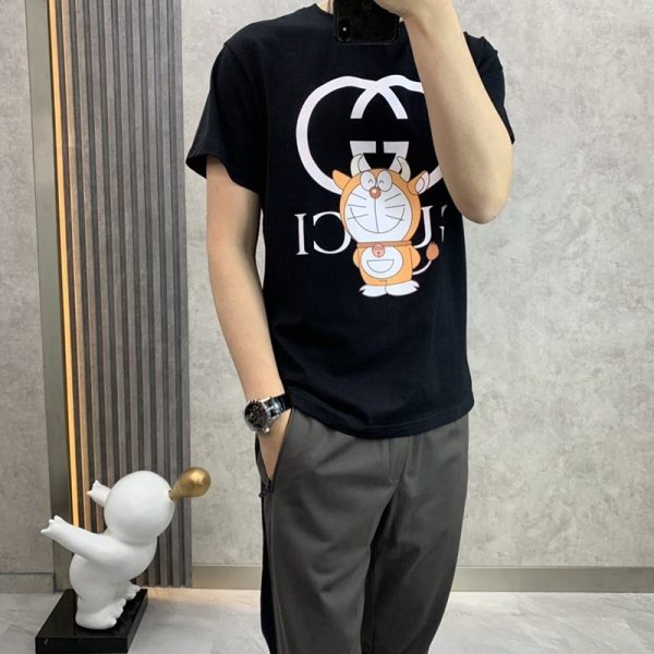 累積売上総額第１位！ドラえもんx グッチ コピー オーバーサイズ Tシャツ gud23675 - 画像 (9)