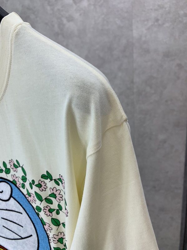 《大人気》ドラえもんx グッチ コピー オーバーサイズ Tシャツ guh99279 - 画像 (4)