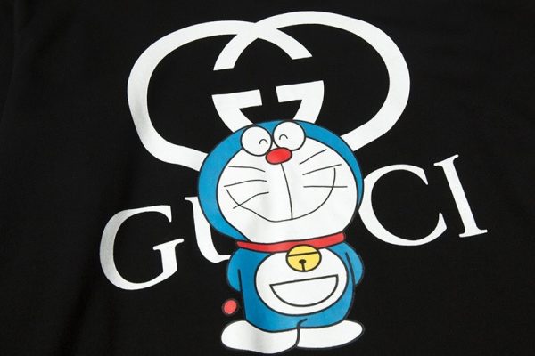 目を惹くカラー グッチx ドラえもん スーパーコピー★コラボ★ コットン パーカー guh23486 - 画像 (8)