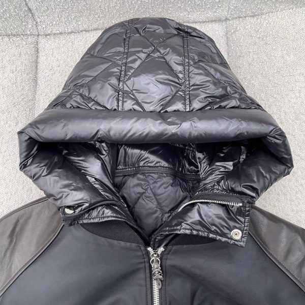21-22AWセール最高 クロムハーツ JJ DEANレザー ジャケット ダウンボトムス コピー Kul74276 - 画像 (3)
