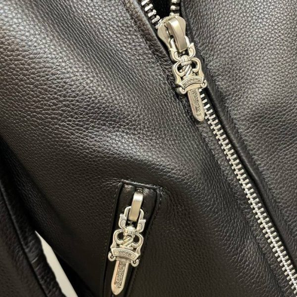 欲しい♡超限定♪クロムハーツ JJ DEANレザー ジャケットCH コピー Kuu56899 - 画像 (6)