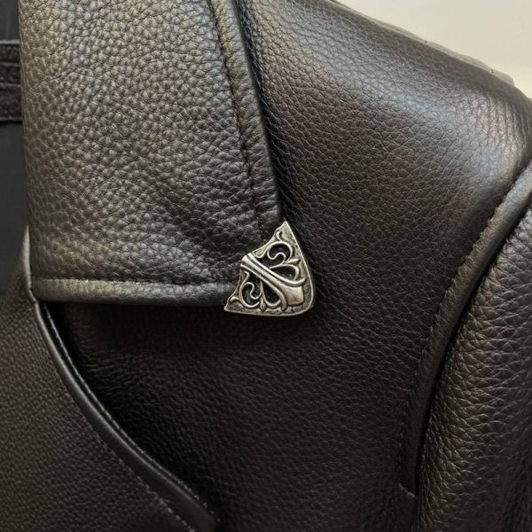 欲しい♡超限定♪クロムハーツ JJ DEANレザー ジャケットCH コピー Kuu56899 - 画像 (9)