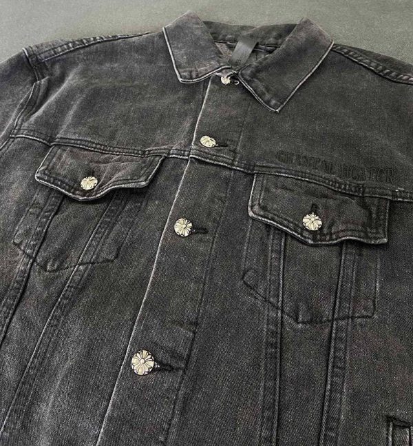 入手困難品！SALE！クロムハーツ CH デニムジャケット偽物 Kul68745 - 画像 (4)