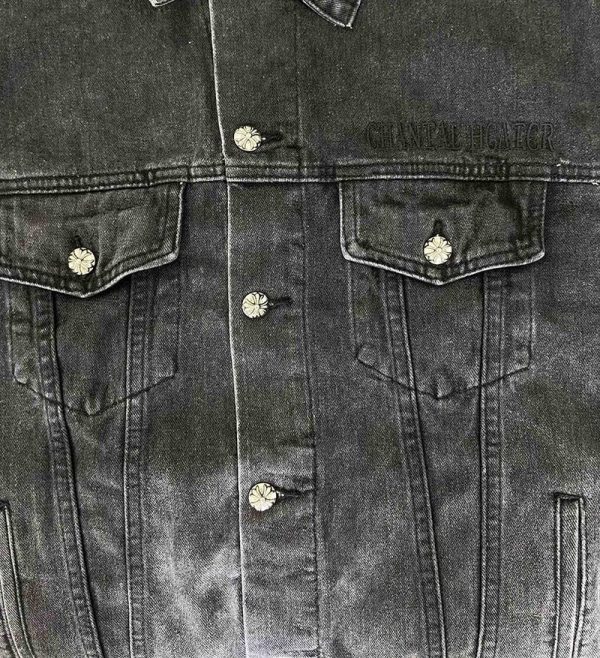 入手困難品！SALE！クロムハーツ CH デニムジャケット偽物 Kul68745 - 画像 (5)