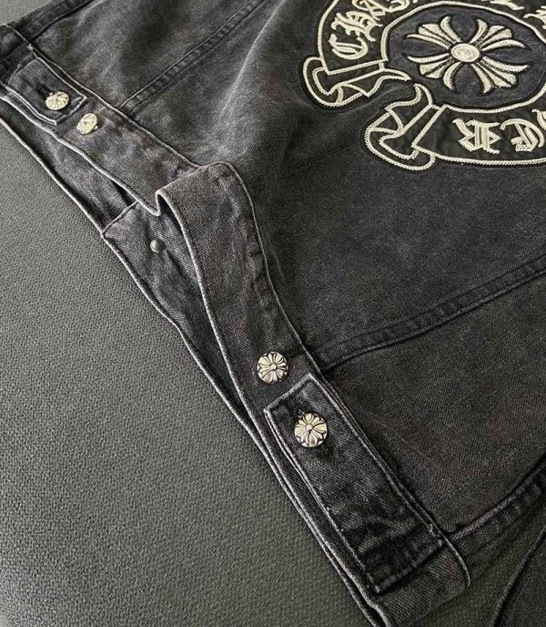 入手困難品！SALE！クロムハーツ CH デニムジャケット偽物 Kul68745 - 画像 (9)