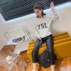 超話題!サンローラン トレーナー 偽物 YSL スウェットシャツ 666979Y36IP9766 - 画像 (4)
