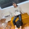 超話題!サンローラン トレーナー 偽物 YSL スウェットシャツ 666979Y36IP9766 - 画像 (5)