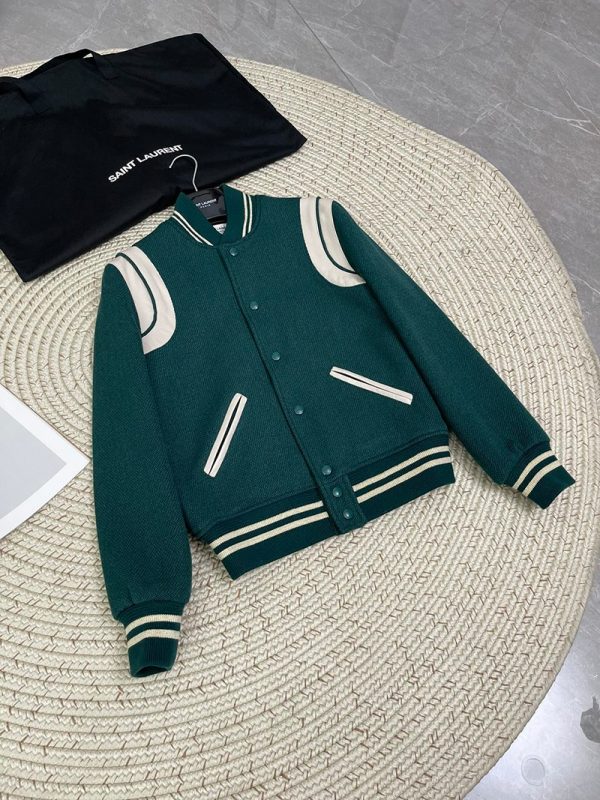 人気急上昇★サンローラン ジャケット 偽物★テディ メンズ ボンバー♪ 354718Y180W - 画像 (2)