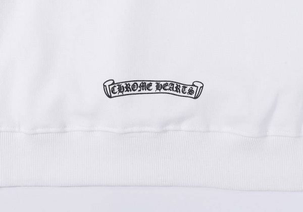 欲しい♡超限定♪クロムハーツパーカー コピー ホースシュー&フローラルクロス 2色 Kuk01644 - 画像 (8)