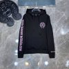 ★日本!!人気！クロムハーツ パーカー ホースシュー&スター ブラックコピー Kuh31479 - 画像 (2)