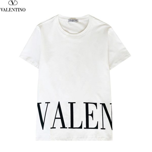 関税込 ヴァレンティノ Tシャツ コピー VLTN コットンロゴ Vug98960 - 画像 (3)