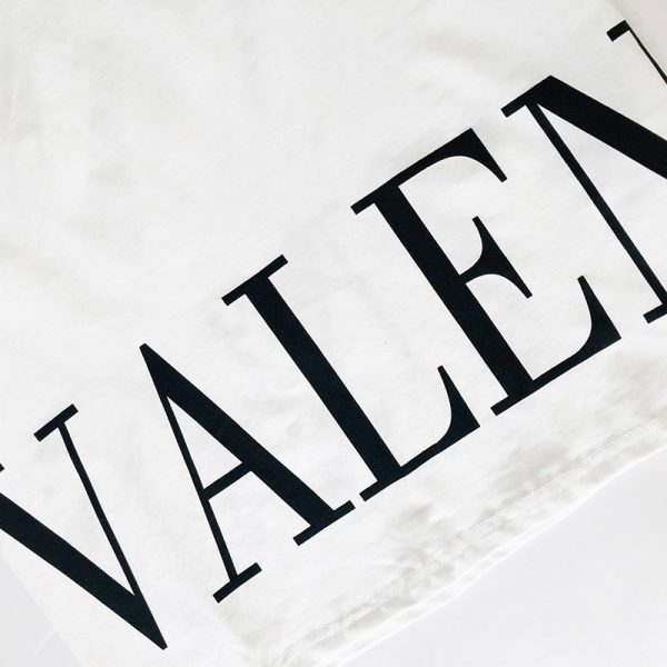 関税込 ヴァレンティノ Tシャツ コピー VLTN コットンロゴ Vug98960 - 画像 (7)