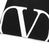 関税込ヴァレンティノ Tシャツ 偽物 VLTN コットンロゴ Tシャツ 2色 Vua65573 - 画像 (7)