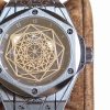 超話題!ウブロ 偽物 ビッグバン ウニコ サンブルーチタニウムパヴェ hur98042 - 画像 (4)