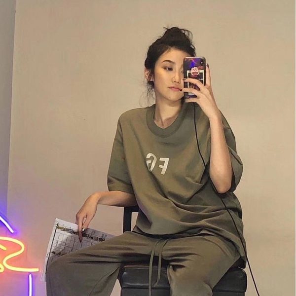 超希少！フィアオブゴッド FG Tシャツ 偽物 グリーン fit11955 - 画像 (2)