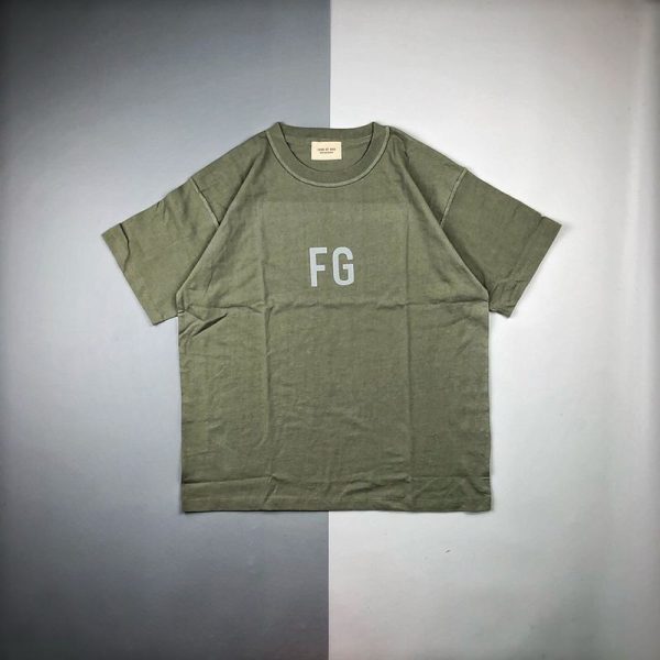 超希少！フィアオブゴッド FG Tシャツ 偽物 グリーン fit11955 - 画像 (4)