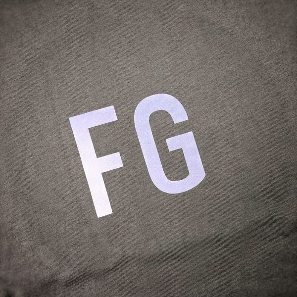 超希少！フィアオブゴッド FG Tシャツ 偽物 グリーン fit11955 - 画像 (6)