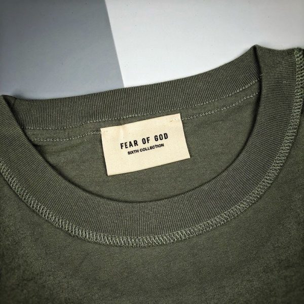 超希少！フィアオブゴッド FG Tシャツ 偽物 グリーン fit11955 - 画像 (7)