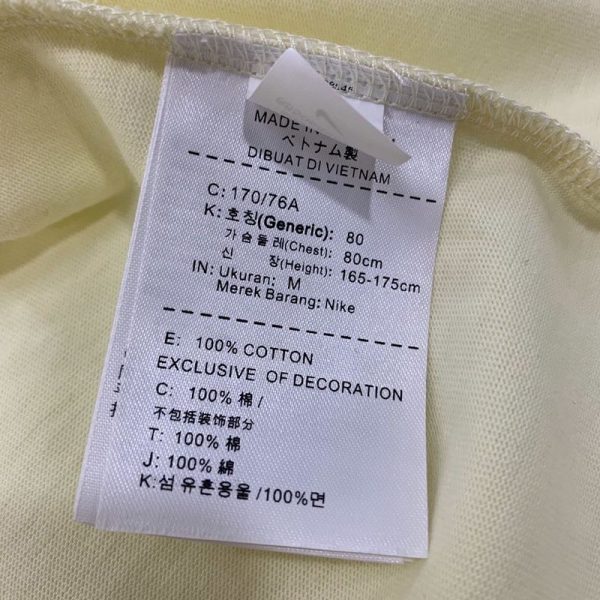 《大人気》フィアオブゴッド ナイキ NBA コラボ Tシャツ コピー ベージュ fif38545 - 画像 (8)