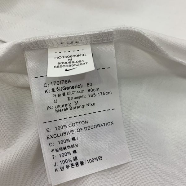最安値挑戦フィアオブゴッド ナイキ NBA コラボ Tシャツ 偽物 ホワイト fiw83030 - 画像 (8)