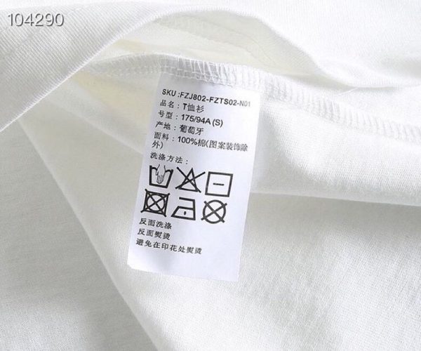 大人気！エルメネジルド ゼニア×フィア オブゴッド コラボ Tシャツ 偽物 ホワイト fir79266 - 画像 (9)
