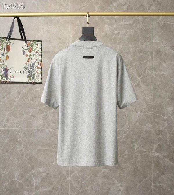 人気No1エルメネジルド ゼニア×フィア オブゴッド コピー コラボ Tシャツ グレー fis83844 - 画像 (2)