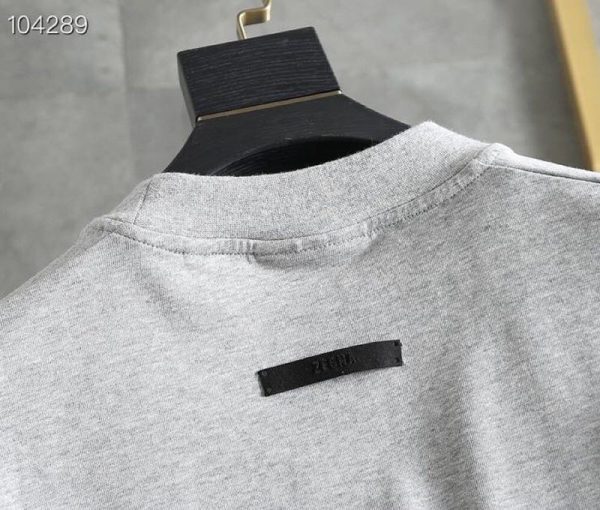 人気No1エルメネジルド ゼニア×フィア オブゴッド コピー コラボ Tシャツ グレー fis83844 - 画像 (6)