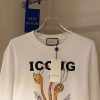 春もの新作 【グッチ】Freya Hartas ICCUG コピープリント フーディー guq49627 - 画像 (5)