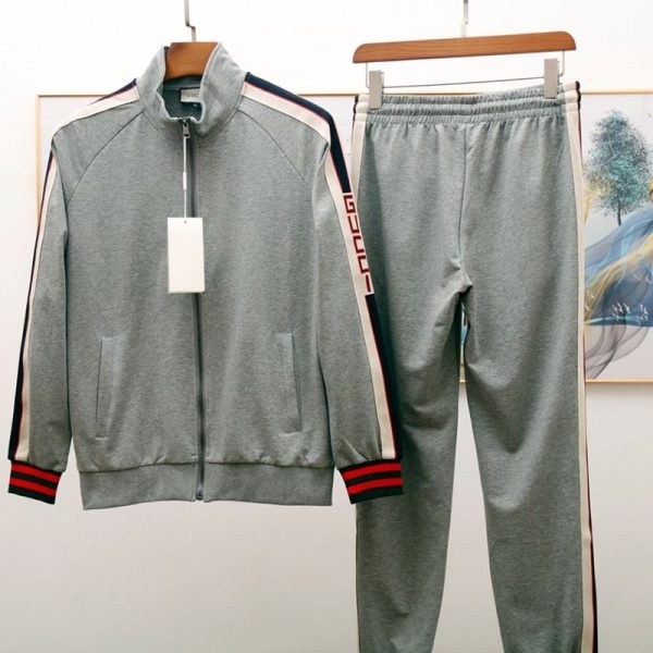 定番 グッチ ジャージ コピー【上下 セット】GGジャガードコット guk89678 - 画像 (2)