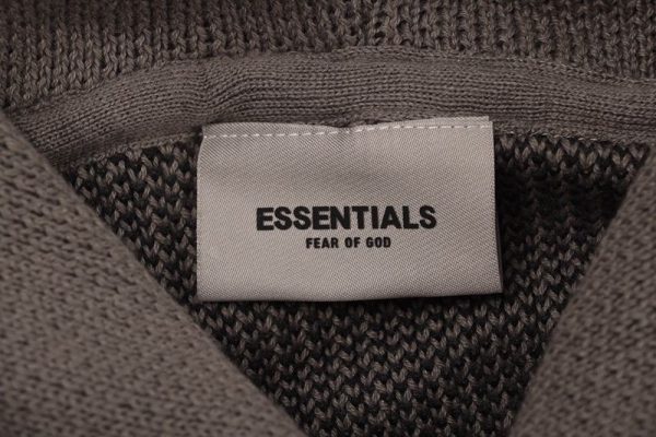【日本未発売】フィアオブゴッド 偽物 エッセンシャルズ ニットフーデッドジャンパー fit99438 - 画像 (10)