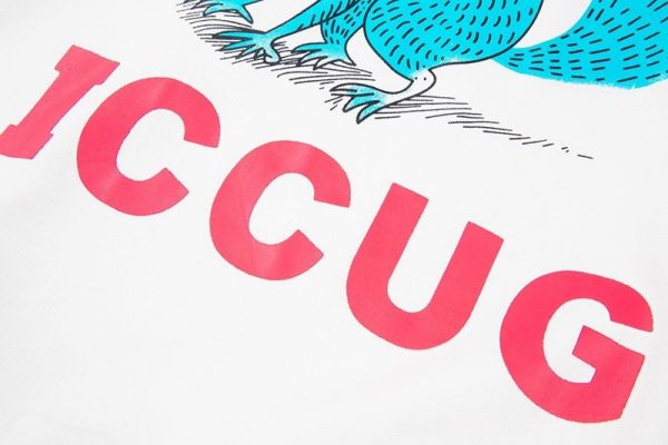 秋冬新作 グッチ フレイヤ ハルタス コピー“ICCUG” プリント パーカー gue56002 - 画像 (8)