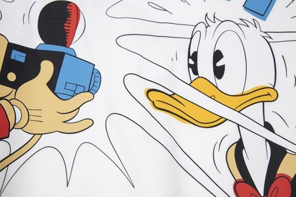 累積売上総額第１位！グッチxディズニー ドナルドスウェットシャツ 偽物 guh65061 - 画像 (6)