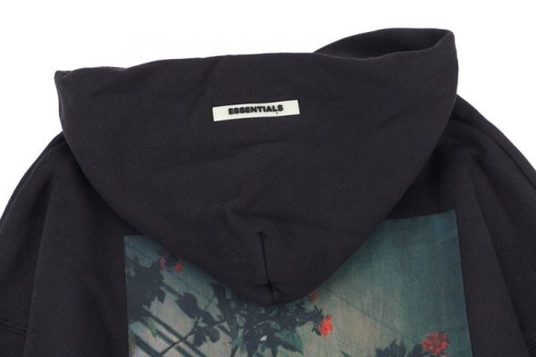 可愛いフィアオブゴッド エッセンシャルズ パーカー 偽物 ブラック fit36743 - 画像 (9)