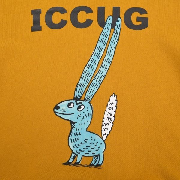 【日本未発売】グッチ 偽物フレイヤ ハルタス “ICCUG” アニマルプリント パーカー gul33720 - 画像 (5)