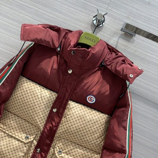《大人気》グッチ GGモチーフ キルティング ナイロン ジャケット guo24781 - 画像 (2)