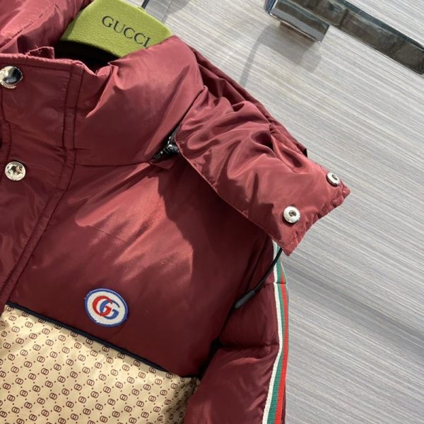 《大人気》グッチ GGモチーフ キルティング ナイロン ジャケット guo24781 - 画像 (3)