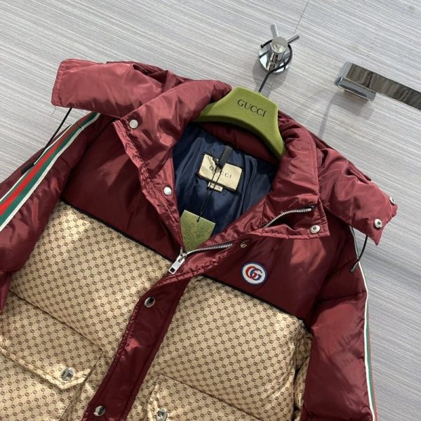 《大人気》グッチ GGモチーフ キルティング ナイロン ジャケット guo24781 - 画像 (5)