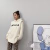 21-22AWジルサンダー パーカー 偽物 ロゴ刺繍 スウェットフーディー カーキ Jil85378 - 画像 (2)