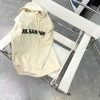 21-22AWジルサンダー パーカー 偽物 ロゴ刺繍 スウェットフーディー カーキ Jil85378 - 画像 (9)