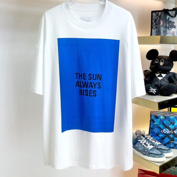 一目惚れ♪ジルサンダー Tシャツ 偽物 ロゴ プリント コットン 送関込み 2色 Jib98301 - 画像 (2)