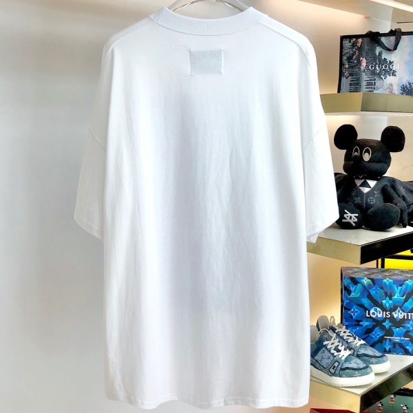 一目惚れ♪ジルサンダー Tシャツ 偽物 ロゴ プリント コットン 送関込み 2色 Jib98301 - 画像 (4)