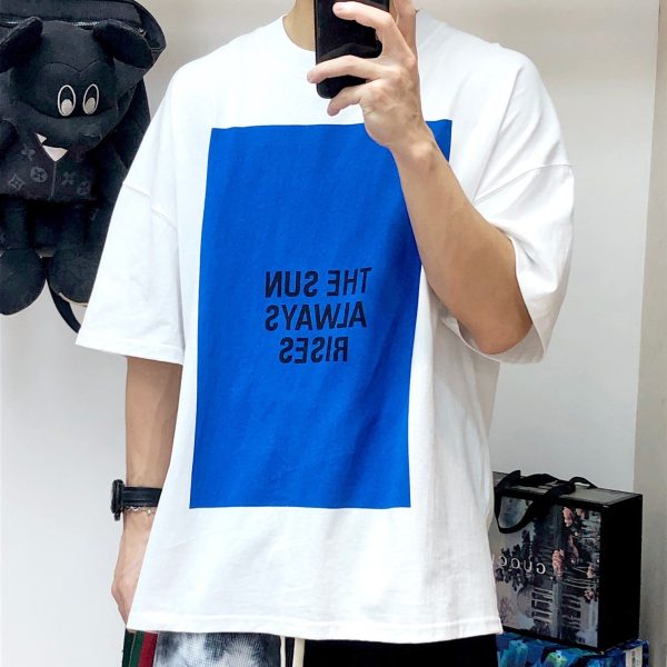 一目惚れ♪ジルサンダー Tシャツ 偽物 ロゴ プリント コットン 送関込み 2色 Jib98301 - 画像 (5)