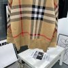 21AW新作 バーバリー ヴィンテージチェックオーバーサイズニット ベージュ偽物 Ban16653 - 画像 (5)