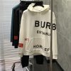 世界中で大人気♪バーバリー オーバーサイズ  ロゴプリント パーカー コピー Bap04264 - 画像 (3)